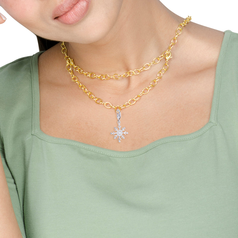 Snowflake Charm