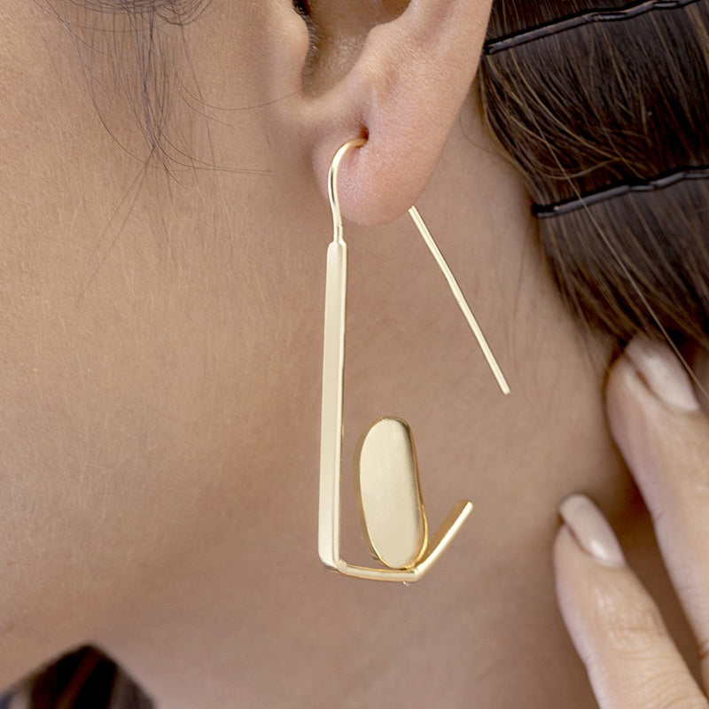 4 Ways Transformable Screw Earrings