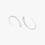 Buy Silver Plain Slide on Earrings Online | March