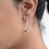 Buy Silver Statement Drop Earrings Online | March