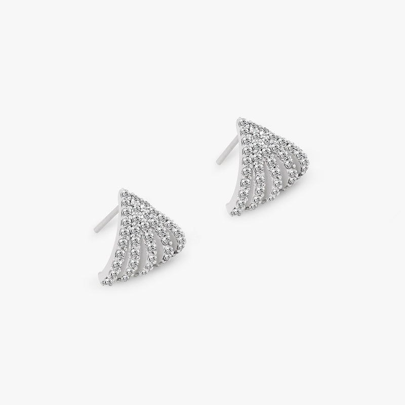 Buy Elegant Silver Huggie Earrings Online | March