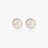 Buy Rainbow Moonstone Silver Stud Earrings Online | March