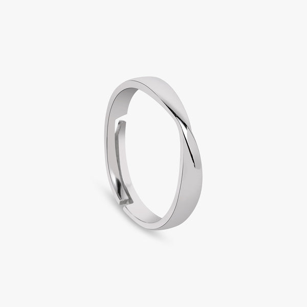 Buy Silver Eternity Couple Rings Online | March