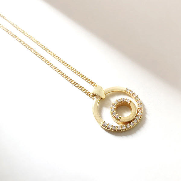 Layered Circle of Life Necklace