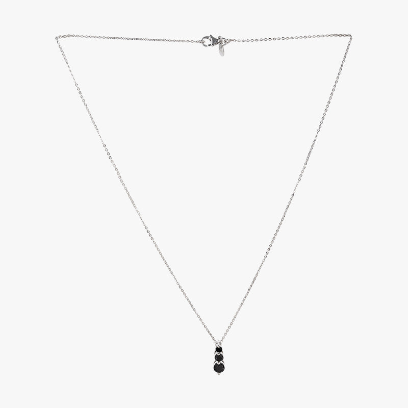 Buy Black Silver Journey Necklace Online | March