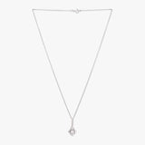 Buy Minimal Zircon Silver Necklace Online | March