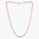 Buy Peach Freshwater Pearl String With Silver Lock - Online | March