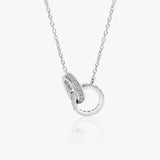 Buy Silver Entwined Ring Necklace Online | March