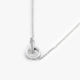 Buy Silver Entwined Ring Necklace Online | March