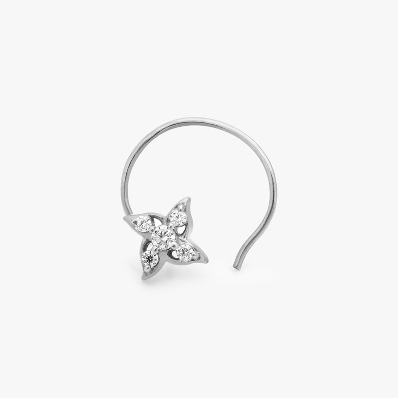 Buy Exquisite Silver Nose Pin Online | March