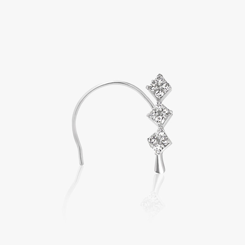 Shree Jewellers Sterling Silver Plated Sterling Silver Nose Stud Price in  India - Buy Shree Jewellers Sterling Silver Plated Sterling Silver Nose  Stud Online at Best Prices in India | Flipkart.com