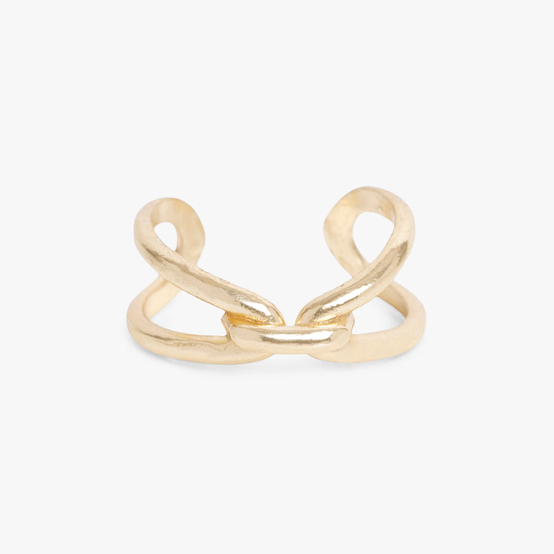 Adjustable Knot Ring - Gold