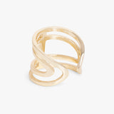 Dual Way Adjustable Ring - Gold