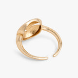 Minimal Chevron Ring - Gold