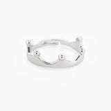 Buy Minimal Crown Silver Ring Online | March