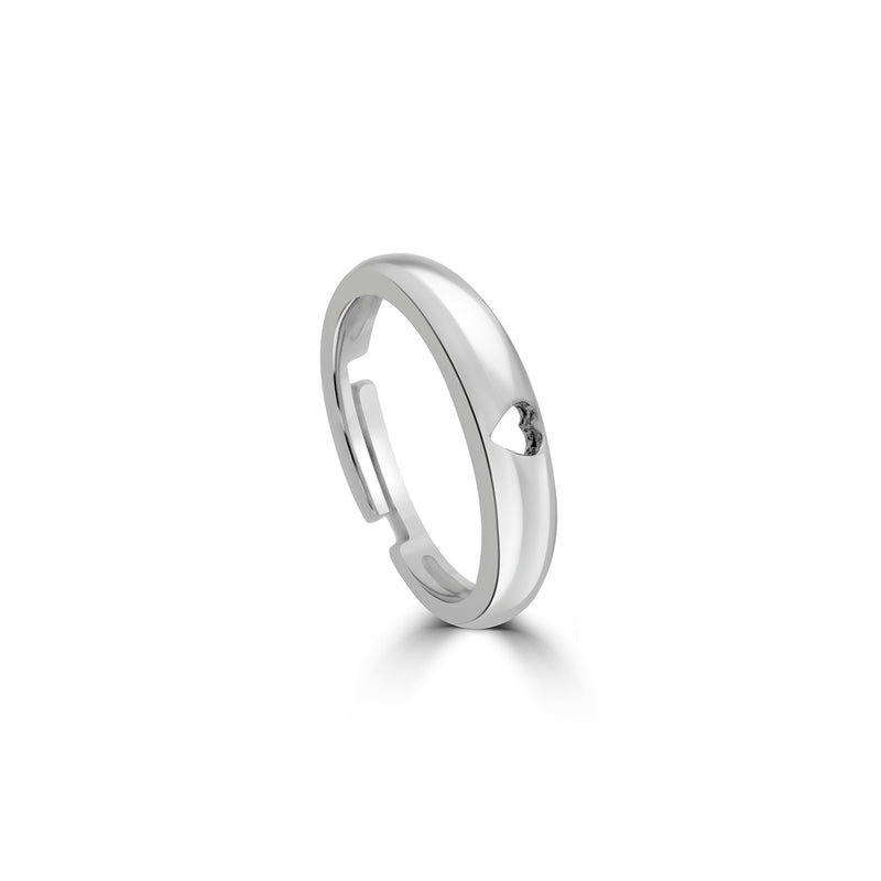 Buy Timeless Heart Silver Ring Online | March