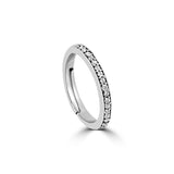 Buy Dainty Zircon Silver Ring Online | March