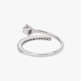 Buy Delicate Zircon Silver Ring Online | March
