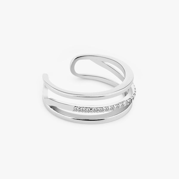 Buy Silver Open Band Ring Online | March